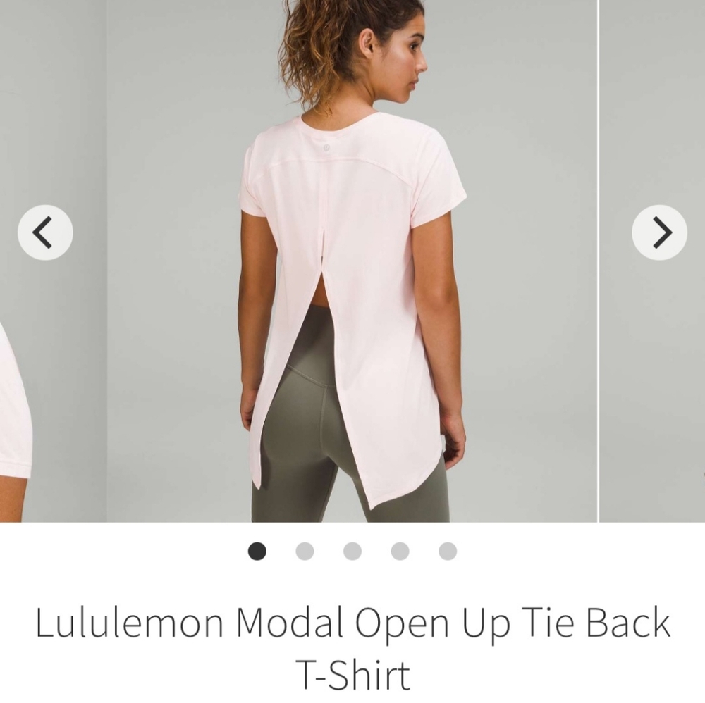 lululemon Modal Ooen Up T-shirt - Picture 2 of 7